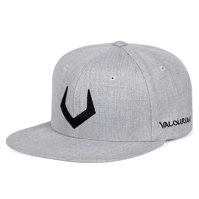 Fashionable Hip Hop Hat V Embroidered Street Skateboarding Hat Daily Leisure Sunshade Baseball Hat