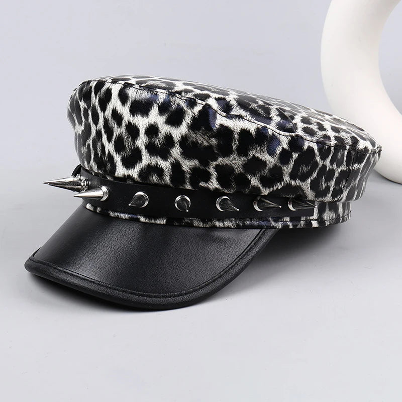 Unisex Visors New Trendy Hip-Hop Punk Style Flat Top Visors