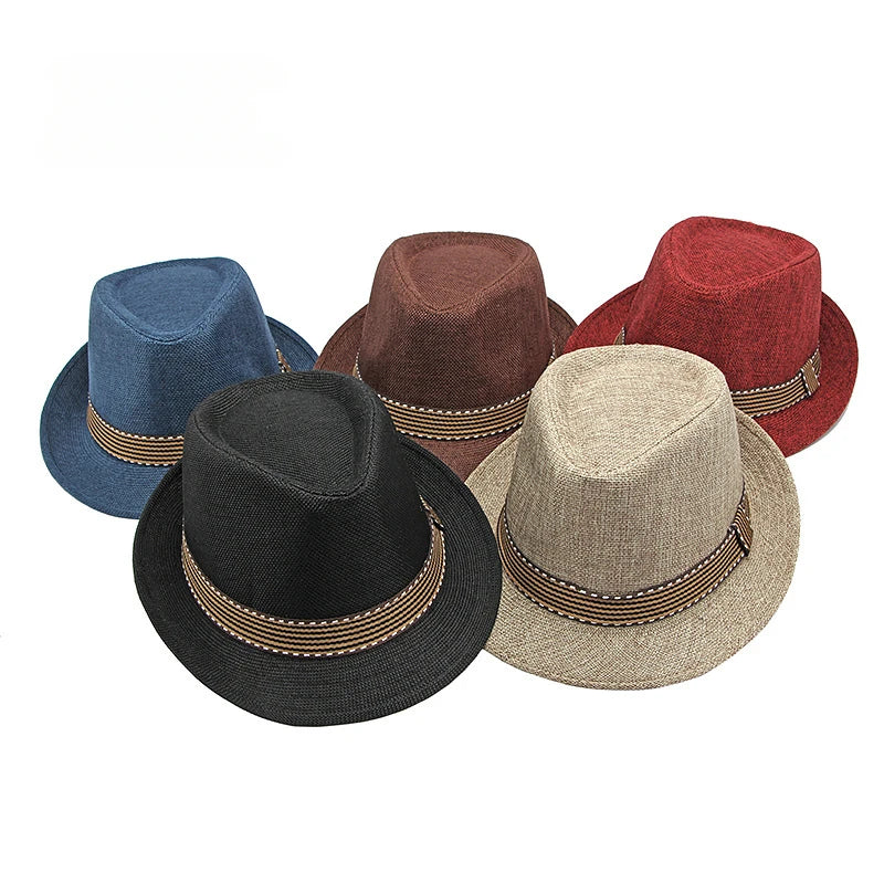 Middle-Aged And Elderly Men Hats Retro Jazz Hats