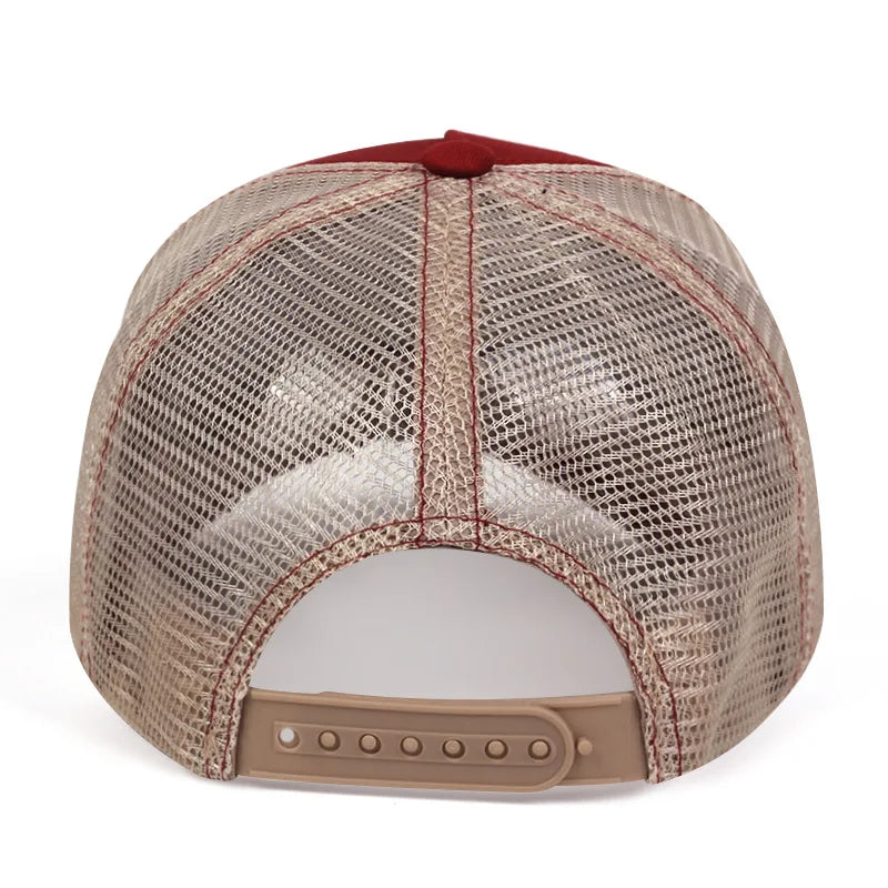 Blank 5 Pane Mesh Baseball Cap Mens And Women C