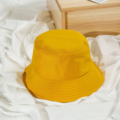 Cotton Bucket Hat Unisex Summer Sunbonnet Outdoor