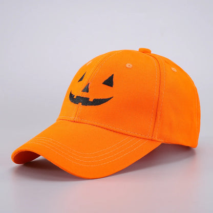 Skull Baseball Cap Halloween Party Funny Scary Expression Design Costume Party Accessories For Men Women Unisex