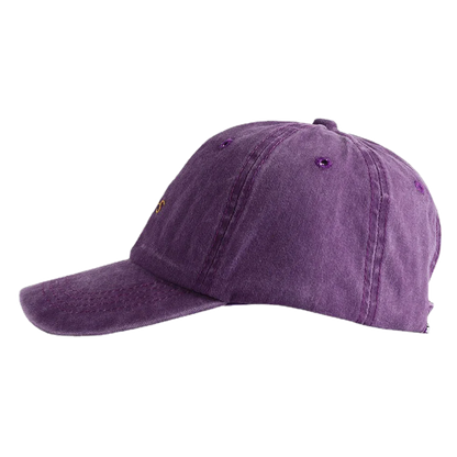 Unisex Yours Letter Embroidery Washed Cotton Baseball Cap