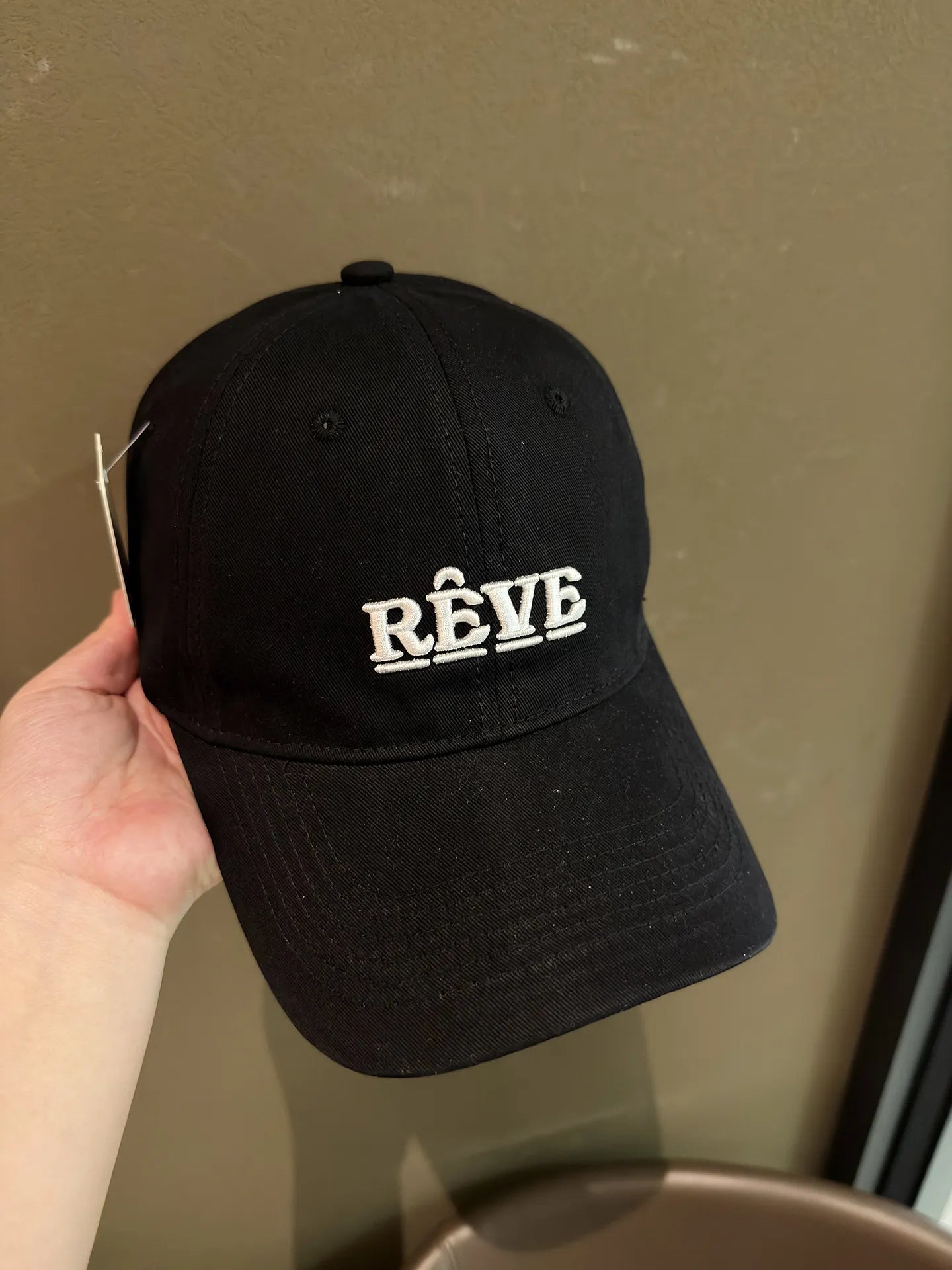Spring Summer Letter Embroidered Soft Top Baseball Cap