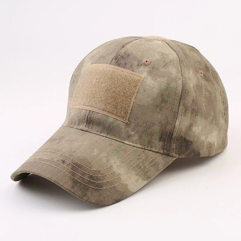 Men Camouflage Baseball Cap Camo Hat Camouflage Outdoor Sports Cap Camo Tactical Cap