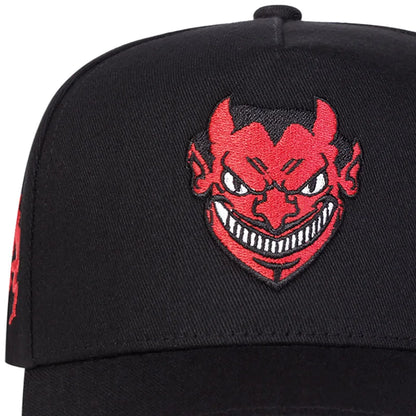 Unisex Devil Embroidery Baseball Caps Spring Autumn