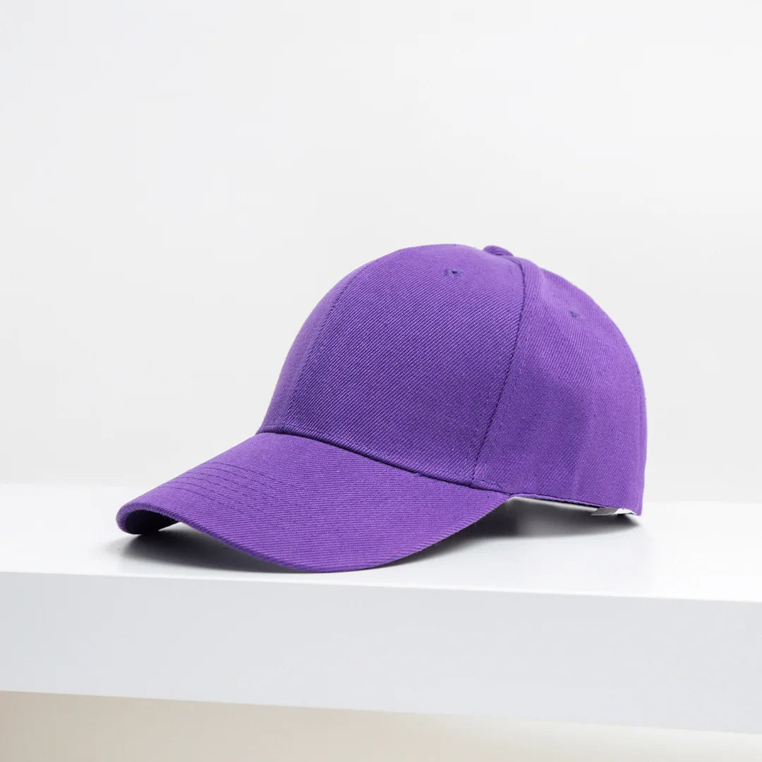 Solid Color Baseball Cap Men's And Women's