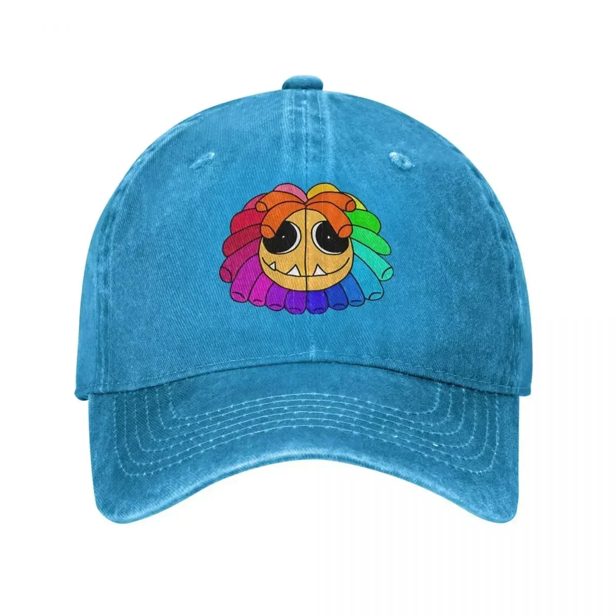 Retro Yarnaby Baseball Caps Unisex Distressed Washed Snapback Cap