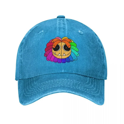 Retro Yarnaby Baseball Caps Unisex Distressed Washed Snapback Cap