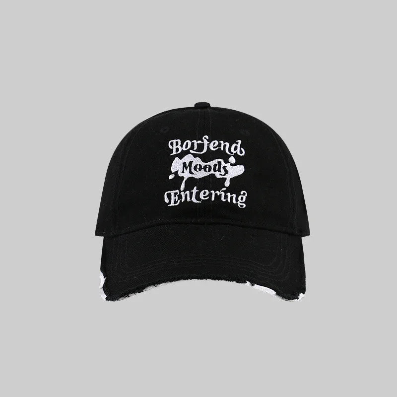 Embroidery Letter Baseball Caps for Women
