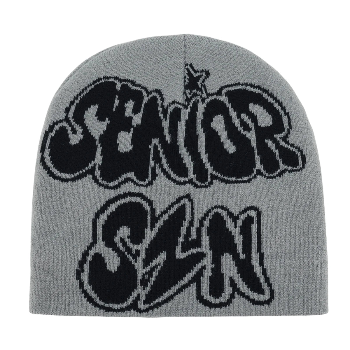 Y2k Letter Butter Knit Hats Skullies Beanies Autumn Winter Warm Hat