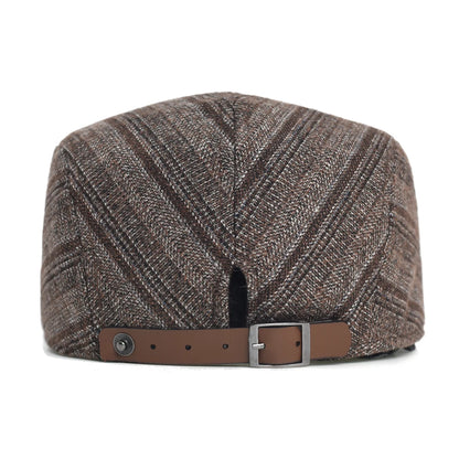 Winter Autumn Newsboy Cap Men Women Thick Warm Vintage