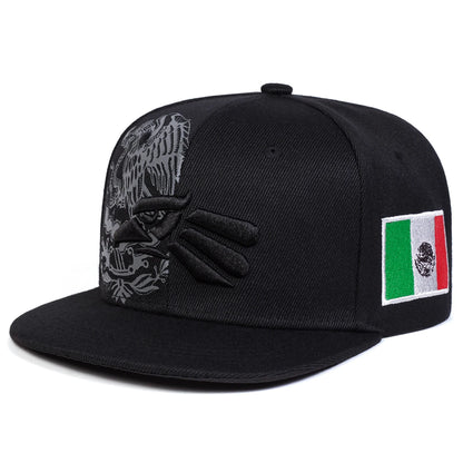 Unisex Eagle Embroidery Hip Hop Hats Outdoor Adjustable Casual Baseball Caps Sunscreen Hat Sports Cap