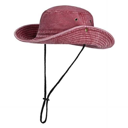 Four Seasons Cotton Solid Bucket Hat Fisherman Hat