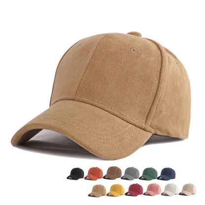 Suede Baseball Cap