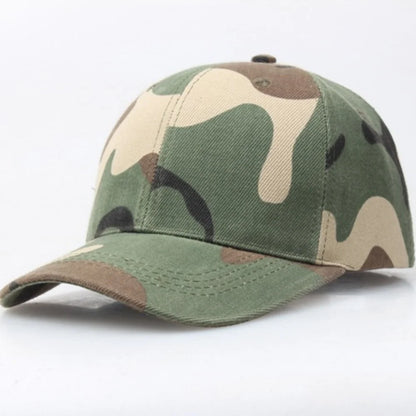 Colors Camouflage Baseball Cap Summer Outdoor Sports Hiking Fishing Hunting Caps Sunscreen Casual Sun Hats