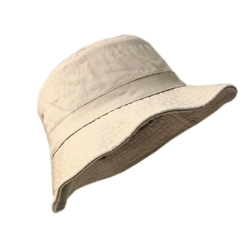 Big Head XXL 63cm Bucket Hat For Men Pure Cotton Panama