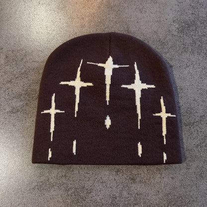 Y2k Letter Butter Knit Hats Skullies Beanies Autumn Winter Warm Hat
