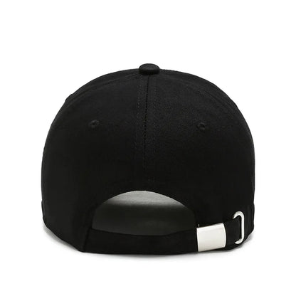 Unisex Short Brim Peaked Cap Streetwear