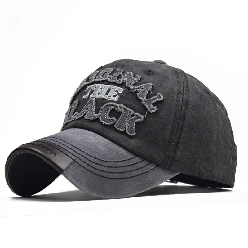 New Unisex Vintage Wash Denim Men Women Baseball Caps