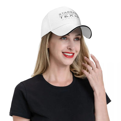 Starbase Texas Boca Chica Art SpaceX Starship Baseball Cap Men