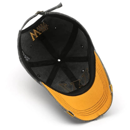 Women Men's Baseball Caps Letters W Embroidery Snapback Hip Hop Hat