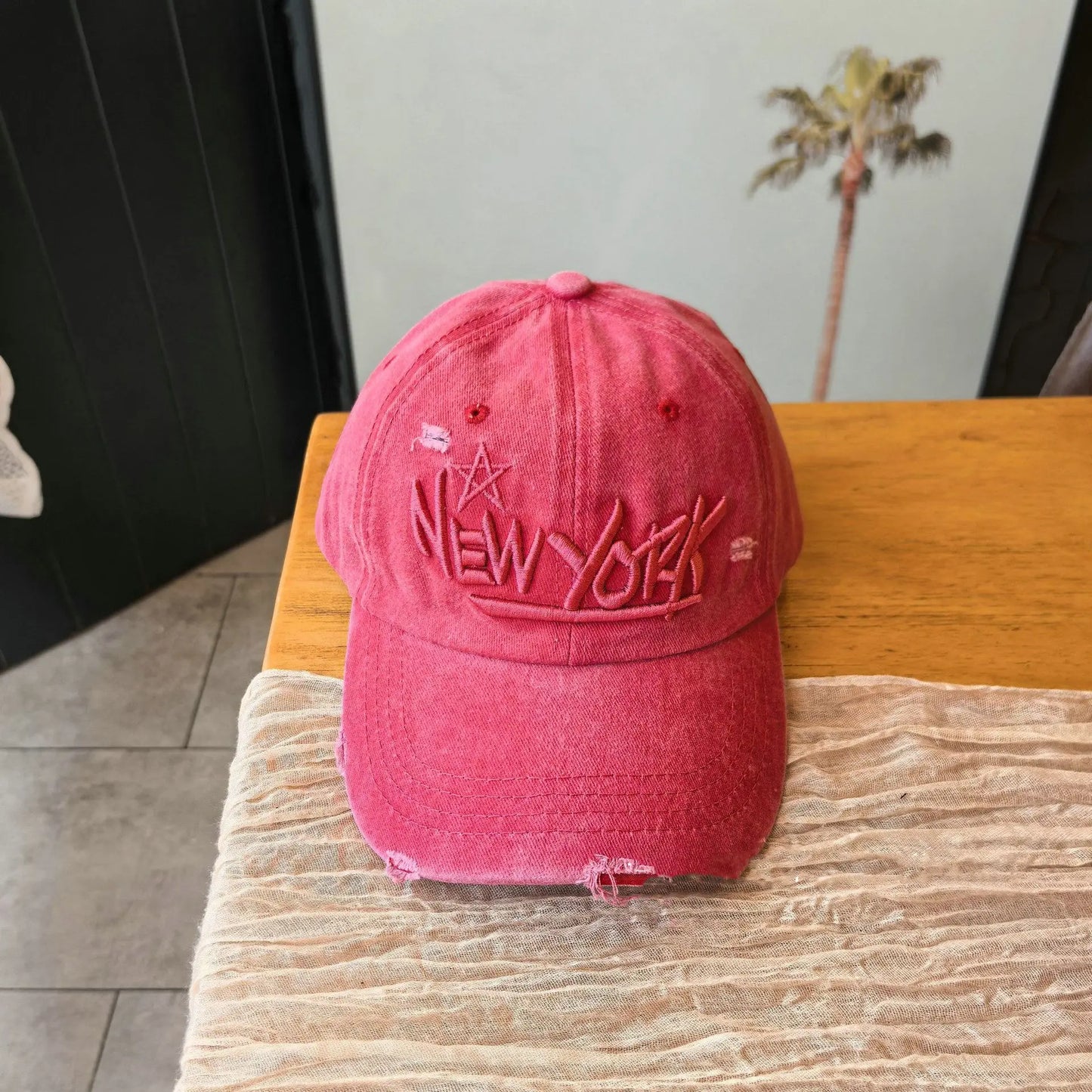 Fashion Letter Embroidery Baseball Cap for Women Men