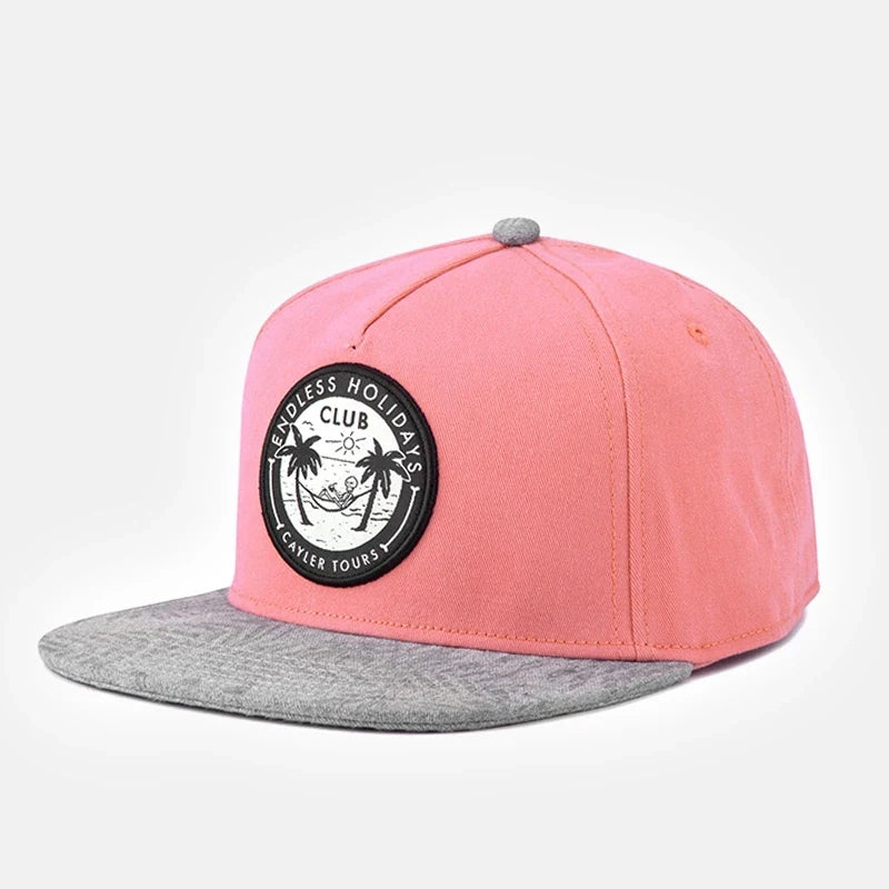 Pizza Cap Hip Hop Snapback Hat for Men Women Adult Outdoor Casual Baseball Cap