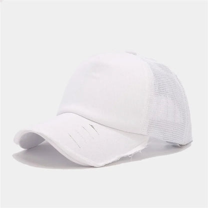 Spring And Summer Cotton Solid Casquette Baseball Cap