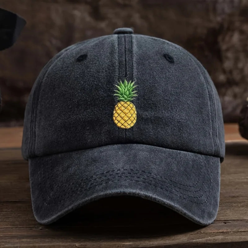 Pineapple Printed Baseball Cap