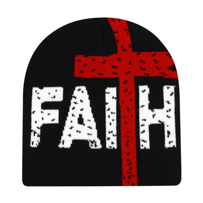 Y2k Letter Butter Knit Hats Skullies Beanies Autumn Winter Warm Hat
