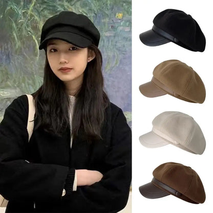 Fashion Woolen Winter Beret Hat Vintage