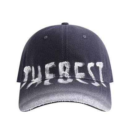 XXL Oversize Vintage Baseball Caps Letters Big Head