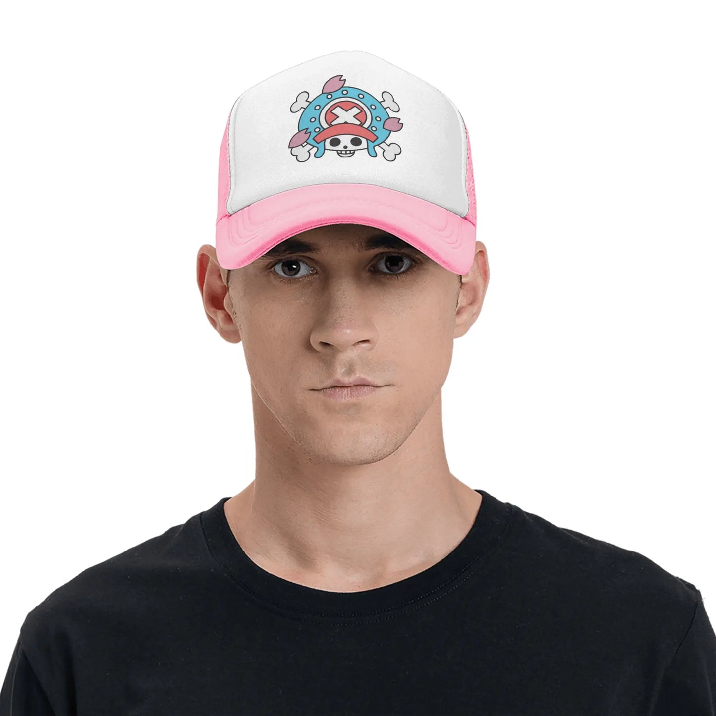 Unisex Flag Chopper Ones Pieces Trucker Hat