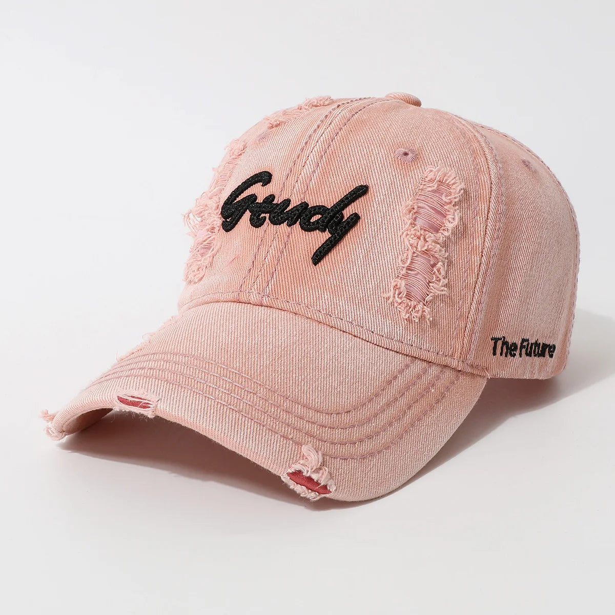 Vintage Korean Distressed Baseball Cap