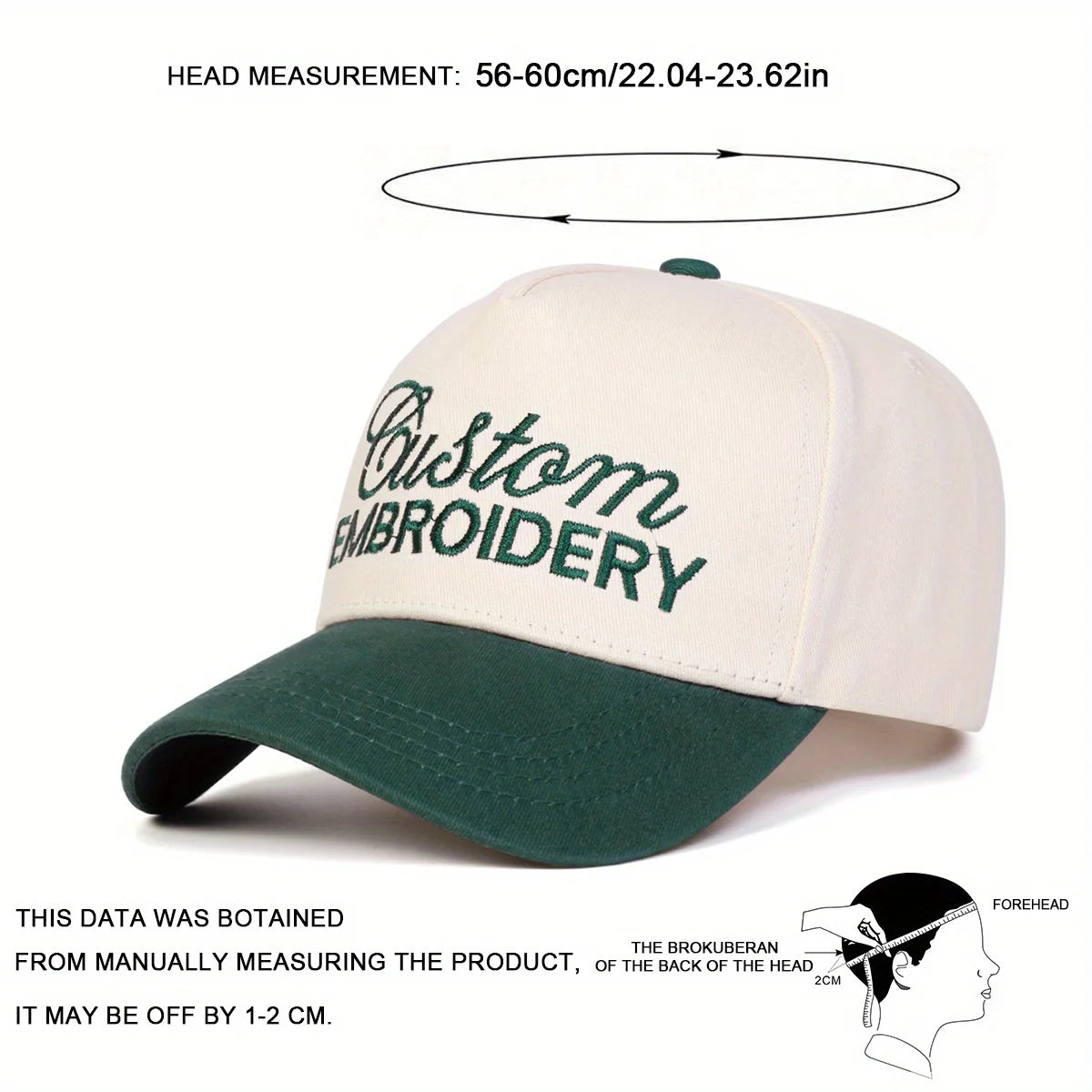 Men's Baseball Cap Fashionable Five-Panel Hat Adjustable