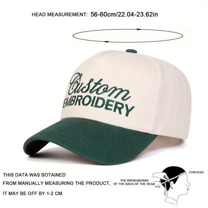 Men's Baseball Cap Fashionable Five-Panel Hat Adjustable