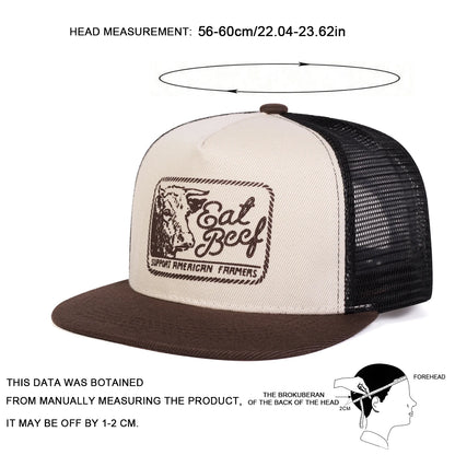 Hip-Hop Net Hats Spring Summer Outdoor Adjustable Casual Baseball Caps