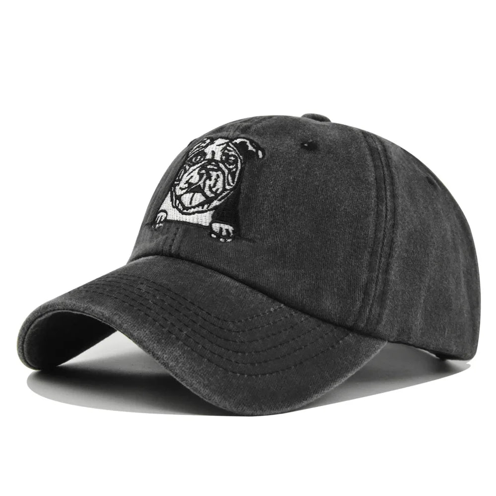 2026 Spring Summer Men Women Baseball Cap Dog Animals Embroidery Snapback Hats