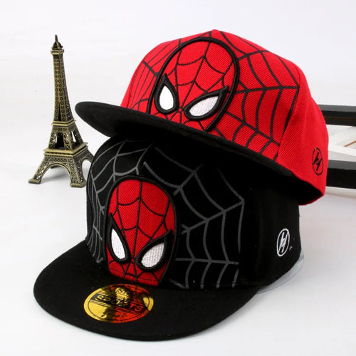 Hot Sale 2026 Hot Anime Cartoon Spiderman Hats For Kids