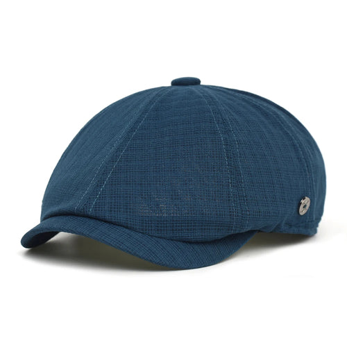 Spring Summer Breathable Mesh Newsboy Caps Men Woman