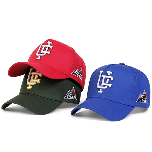 Unisex UF Embroidered Side SHAPE Baseball Caps Spring and Autumn