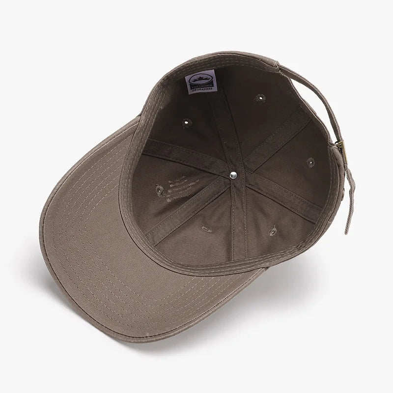 European And American Style Soft-Top Washed Men's Baseball Cap