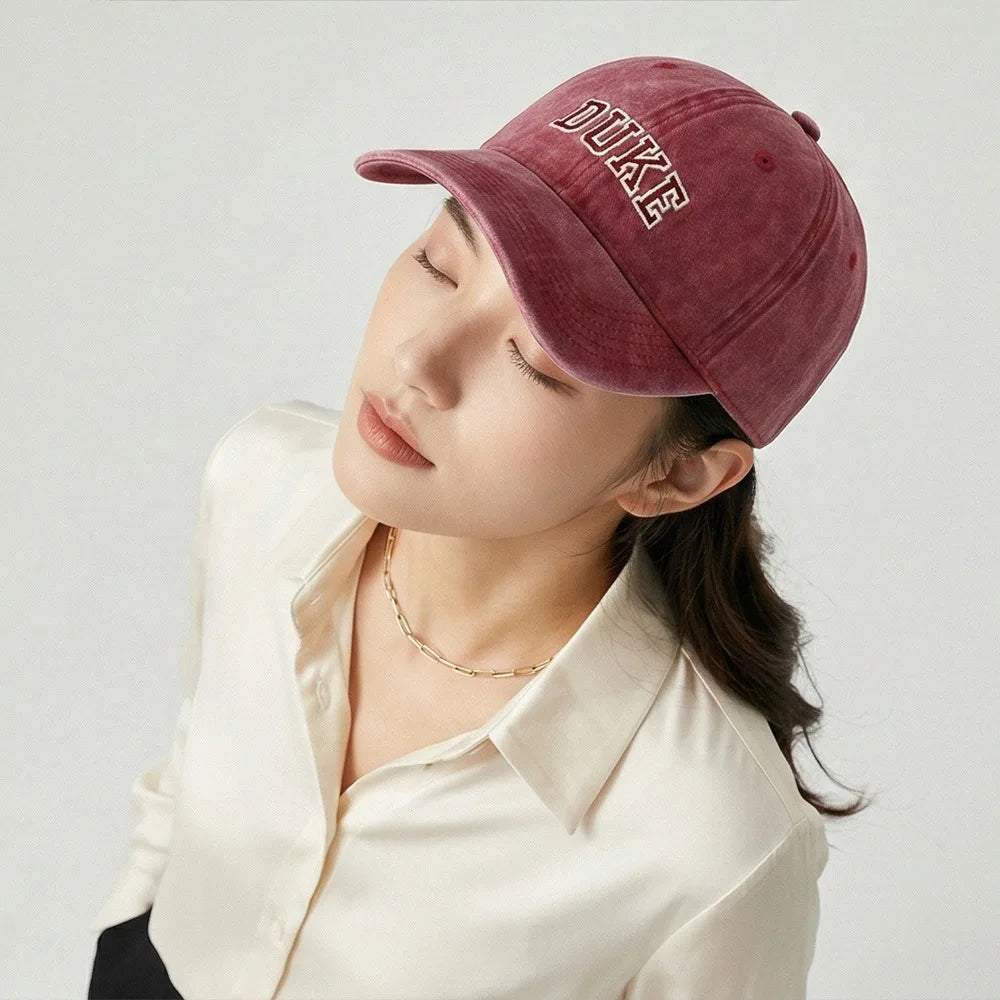 New Washed Cotton Retro Baseball Cap