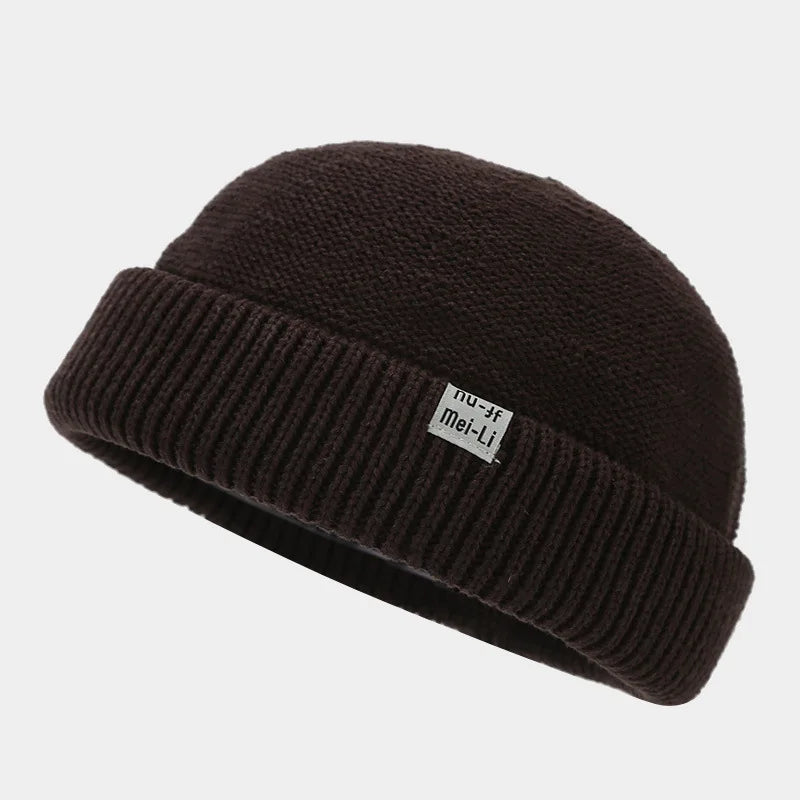 Hip Hop Beanie Knitted Hat Men Fashion Skullcap Autumn Women
