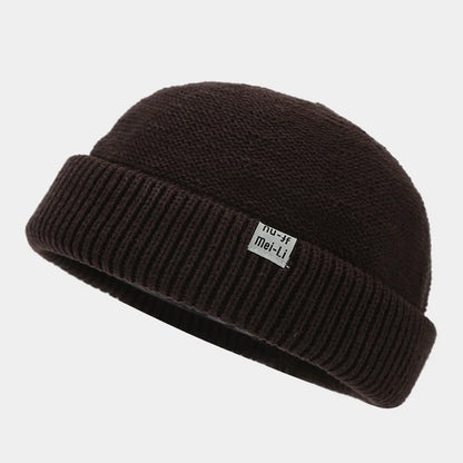 Hip Hop Beanie Knitted Hat Men Fashion Skullcap Autumn Women