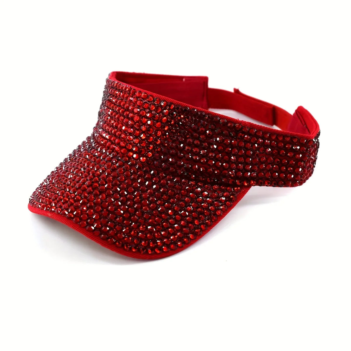 New Women's Shiny Rhinestone Sun Hat