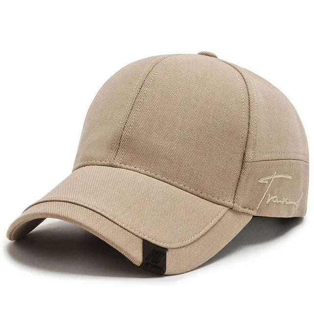 High Quality Solid Baseball Cap  Men's Outdoor Cotton Cap