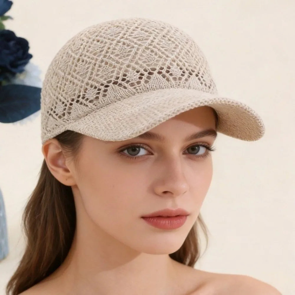 Fashion Hollow Thin Baseball Cap