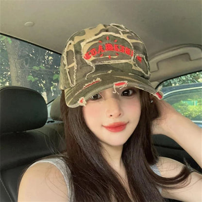 2026 New Unisex Broken Style Sanskrit Baseball Caps
